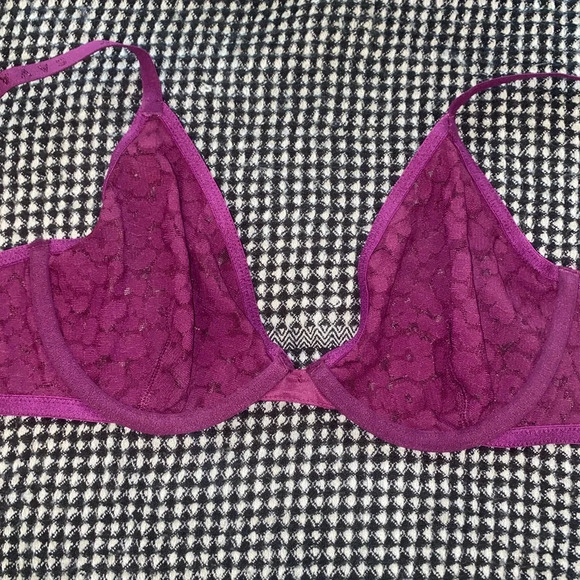 Savage x Fenty Leopard Lace Unlined Bra with X Charm - Picture 4 of 6